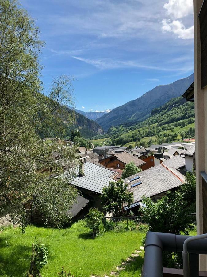 Wohnung Gstein C4 Leukerbad Esterno foto